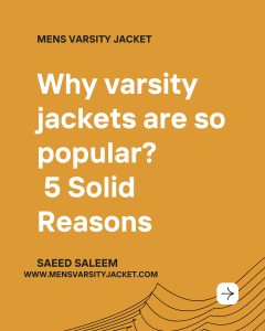 varsity jackets are so popular